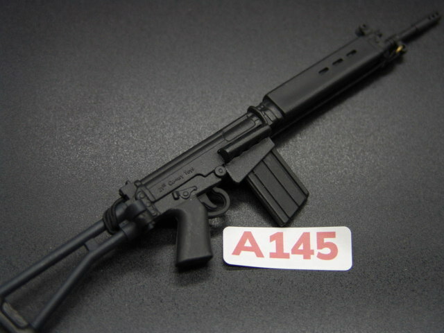 【 A 145 】1/6ドールパーツ：DRAGON製 FN FAL OSWアサルトライフル【 長期保管・ジャンク扱い品 】