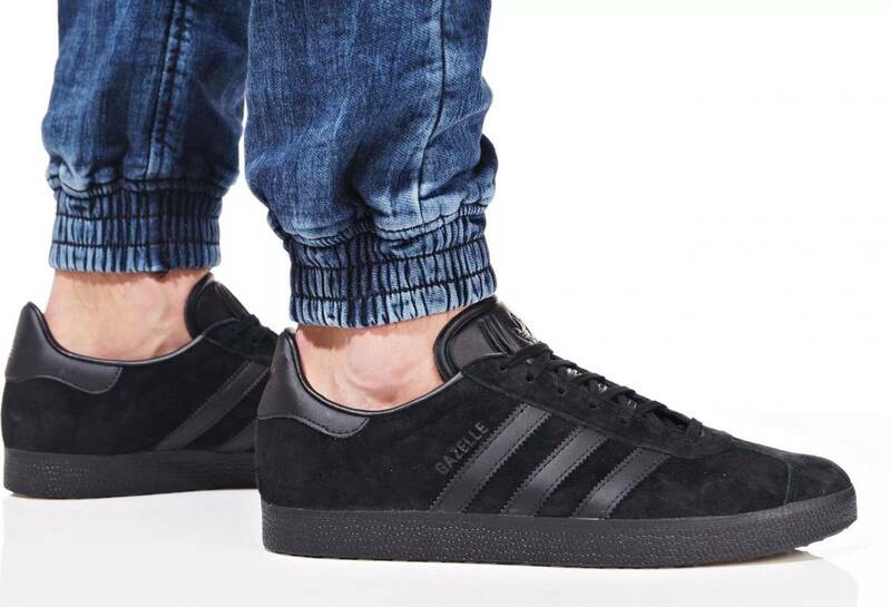 ☆セール☆adidas Originals Gazelle triple black スエード (約30cm)