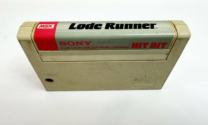 現状品 接点端子クリーニング済み MSX Lode Runner ロードランナー SONY 12-26