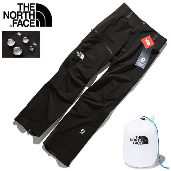 新品 定価5.2万 USA/XS ノースフェイス NP51924 サミットシリーズ FL L5 LT PANT フューチャーライト アルパイン パンツ THE NORTH FACE 黒