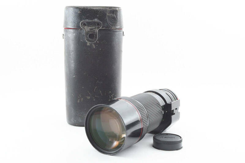 希少 ケース付 ★極上品★ Canon キヤノン FD 300mm F4L 大口径望遠レンズ (3523)