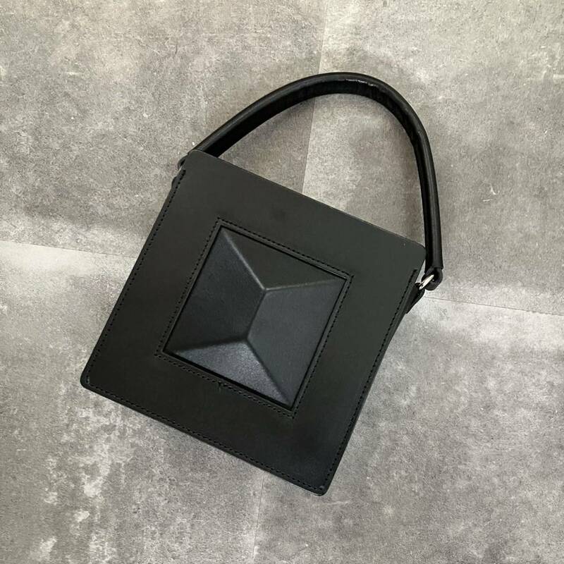KENTO HASHIGUCHI molding tile handbag ケントハシグチ バッグ タイル ハンドバッグ レザーバッグ