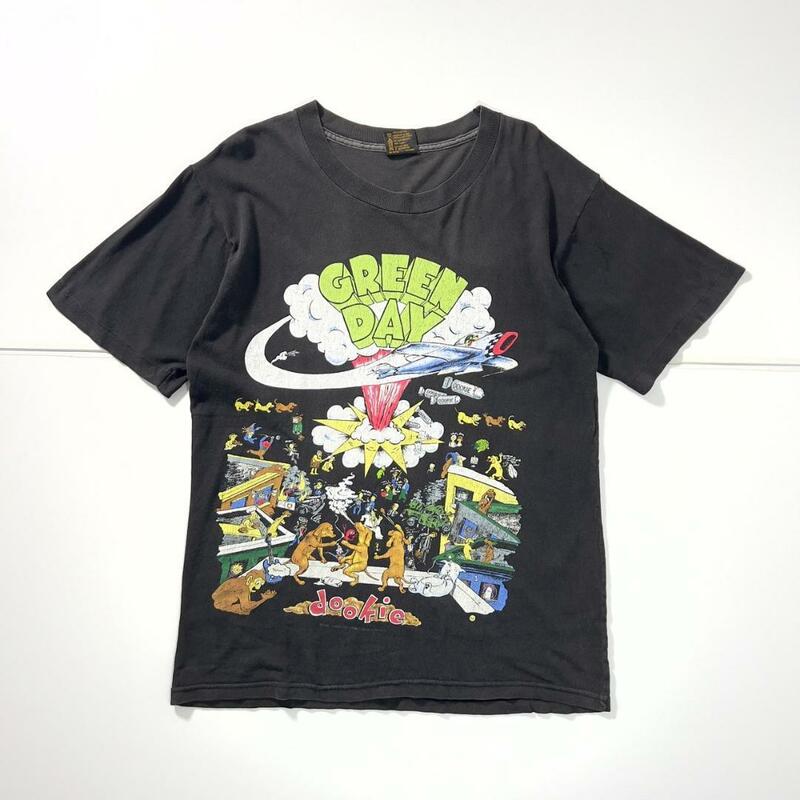 90s green day dookie ヴィンテージ Tシャツ シングル XL