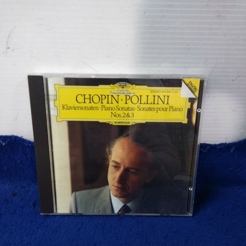 g_t Q175 輸入盤　CD マウリツィオ・ポリーニ　（ピアノ）「ショパン・ピアノソナタ」No.2 &　3 クラシック