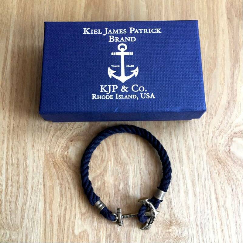 美品 URBAN RESEARCH KIEL JAMES PATRICK Rope Bracelet アーバンリサーチ キールジェームスパトリック ロープブレスレット 腕輪 元箱付き