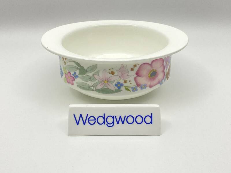 WEDGWOOD ウェッジウッド MEADOW SWEET 13cm Handled Soup Bowl メドウスイート 13cm ハンドル スープボウル *T579