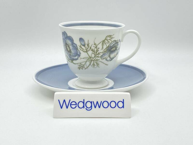 WEDGWOOD ウェッジウッド SUSIE COOPER GLEN MIST Tea Cup & Saucer スージー・クーパー グレンミスト ティーカップ&ソーサー *L948