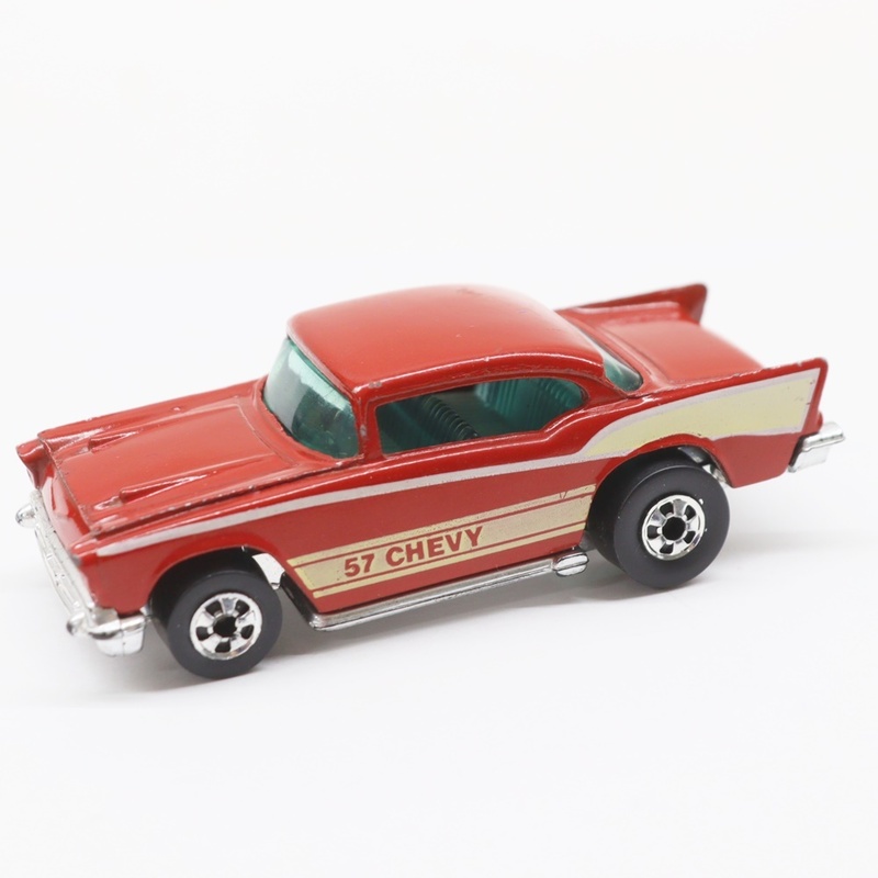  Hot Wheels ホットウィール '57 シェビー ミニカー 香港製 1976 マテル社 CHEVY