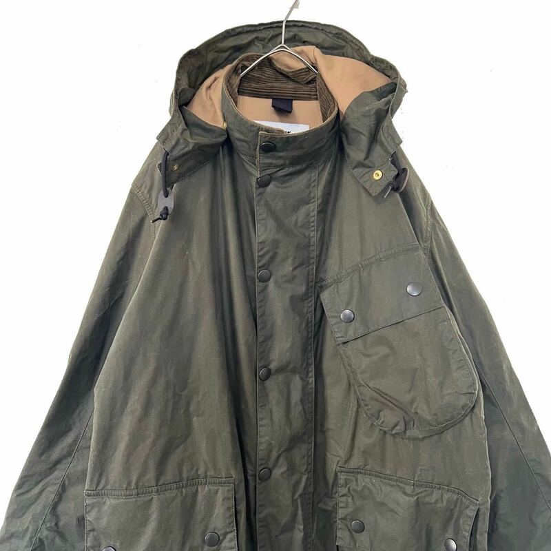 【送料無料】Barbour マーガレットハウエル バブアー　A7 オイルドジャケット　WAXEDINTERNATIONAL JACKET 別注　ワックス　メンズ　s