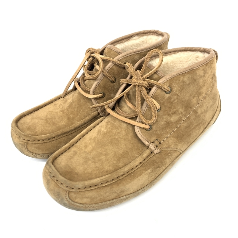 ◆UGG アグ ブーツ 27㎝◆1004822 ブラウン メンズ 靴 シューズ boots ワークブーツ
