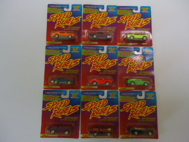 ★☆★　　SPEED　REBELS　　９台セット　　★☆★