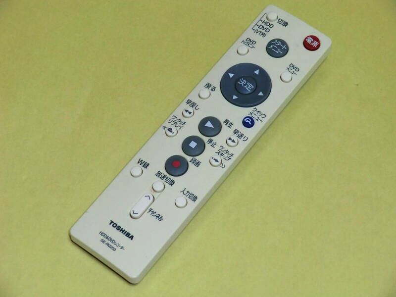 TOSHIBA 東芝 HDD/DVD用 リモコン SE-RO253 即決 送料無料 #38