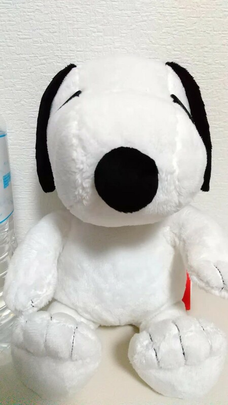 SNOOPY　Lサイズぬいぐるみスヌーピー&ブレンズ