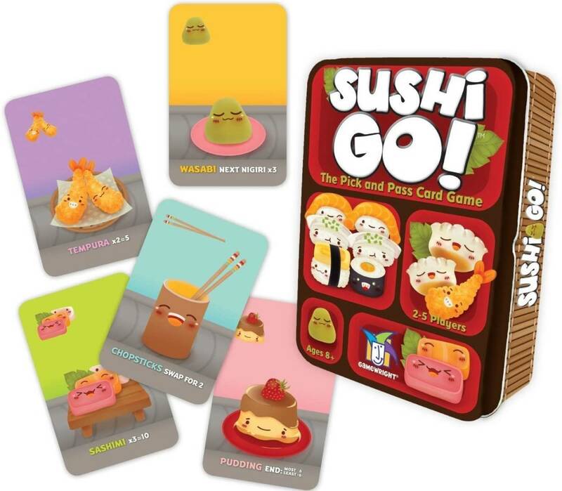 送料無料 Gamewright Sushi Go! スシゴー トランプゲーム　カードゲーム 知育玩具 パーティゲーム 家族 カードドラフト