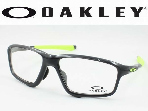 OAKLEY オークリー OX8080-0258 メガネフレーム クロスリンクゼロ POLISHED BLACK INK 度付きレンズ可 近視 遠視 乱視 老眼鏡 遠近両用