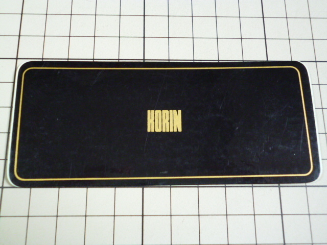 KORIN ステッカー 当時物 です(113×49mm) ビンテージ