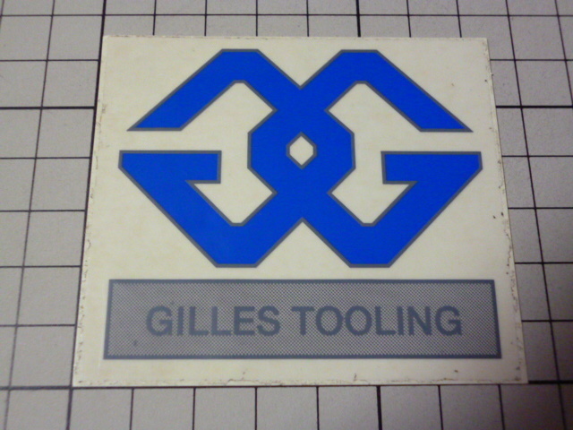 正規品 GILLES TOOLING ステッカー (72×64mm) ギルズツーリング