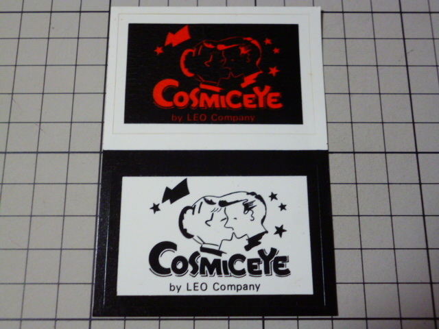 正規品 COSMICEYE by LEO Company ステッカー 当時物 です(1シート)