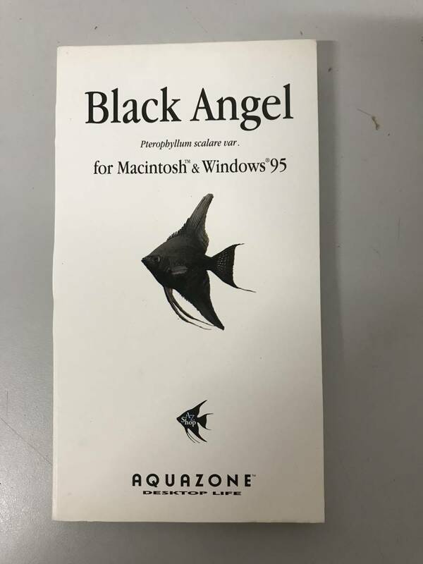 PC-98シリーズ　AQUAZONE　DESKTOP LIFE　8ｃｍ対応　ブラックエンゼル　Black Angel Windows & Mac