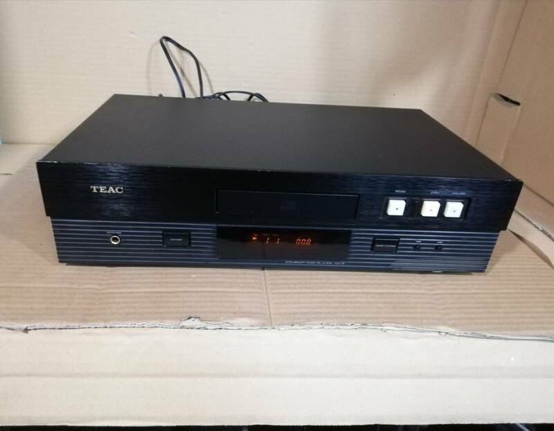 TEAC CD-3/cd3 CDプレーヤー　CDデッキ　ティアック 動作品　J-3962