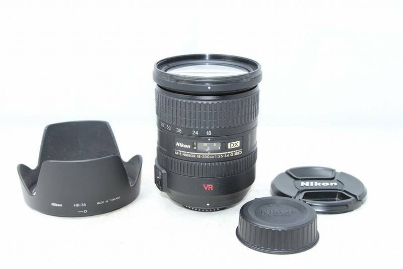 美品☆ニコン Nikon AF-S DX Nikkor 18-200mm f/3.5-5.6 G ED VR