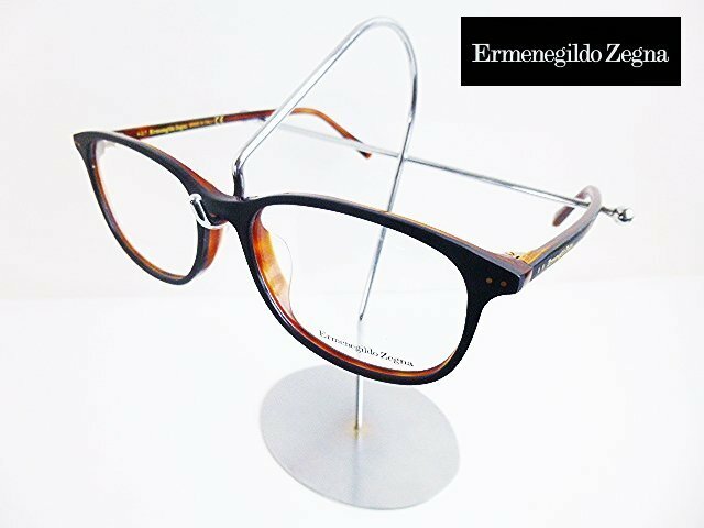 ■Ermenegildo Zegna(エルメネジルド・ゼニア)メガネフレーム【新品】 