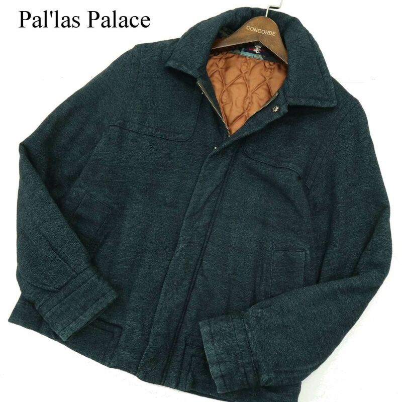 Pal'las Palace パラスパレス 秋冬 インディゴ染め★ 中綿 コットン ジャケット Sz.3　メンズ 日本製 　A3T14672_C#N