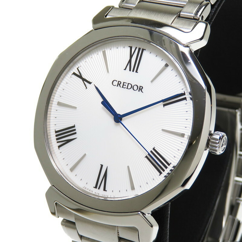 SEIKO/セイコー クレドール リネアルクスシリーズ GCAR979/8J81-0AS0 腕時計 ステンレススチール クオーツ 白 メンズ
