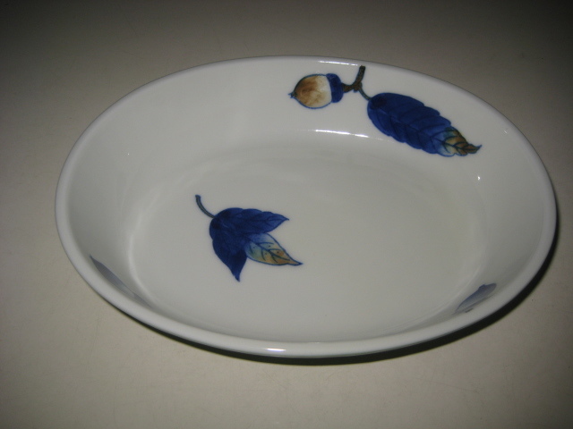 深川製磁　グラタン皿　どんぐり　しのぎ 楕円 多用皿　盛り皿　オーブン グリル ④