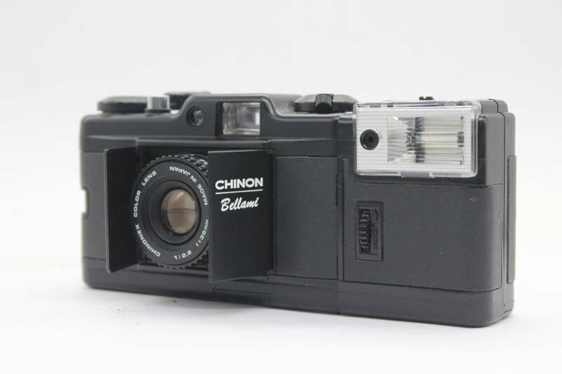 【返品保証】 チノン Chinon Bellami Chinonex Color 35mm F2.8 Auto S-120 コンパクトカメラ s3888
