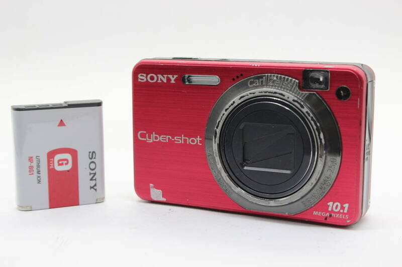 【返品保証】 ソニー SONY Cyber-shot DSC-W170 ピンク 5x バッテリー付き コンパクトデジタルカメラ s5080