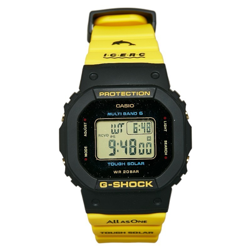カシオ G-SHOCK Gショック アイサーチ ジャパン コラボレーションモデル 腕時計 GMD-W5600K ソーラー電波時計 デジタル文字盤 【中古】