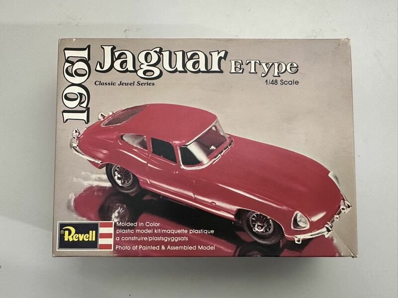 REVELL 1961 Jaguar E-Type 1/48 Scale New Old Stock プラモデル 絶版　未組み立て
