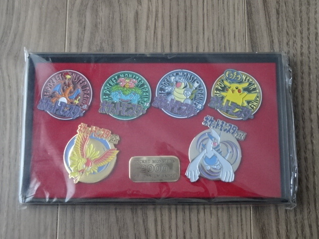 ポケットモンスター ミレニアム バッジ 2000年 ピンバッジ ピカチュウ リザードン カメックス POCKET MONSTERS 2000 MILLENNIUM BADGE 