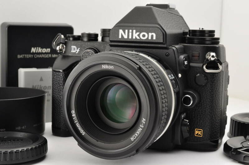 Nikon Df ブラック 黒 高級デジタルカメラ 50ｍｍ F1.8G スペシャルエディションレンズ #EL13