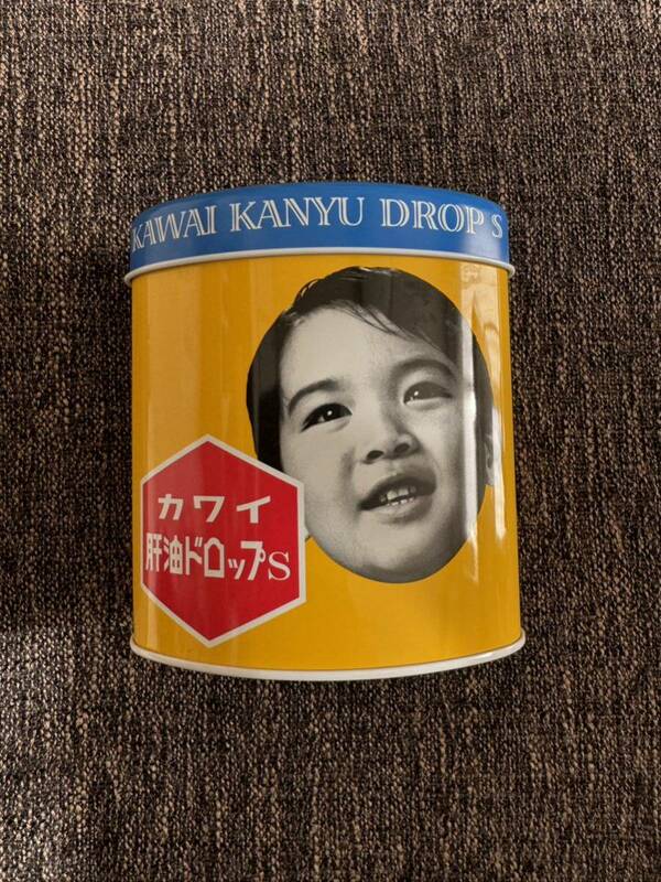 レトロ 肝油ドロップ　缶