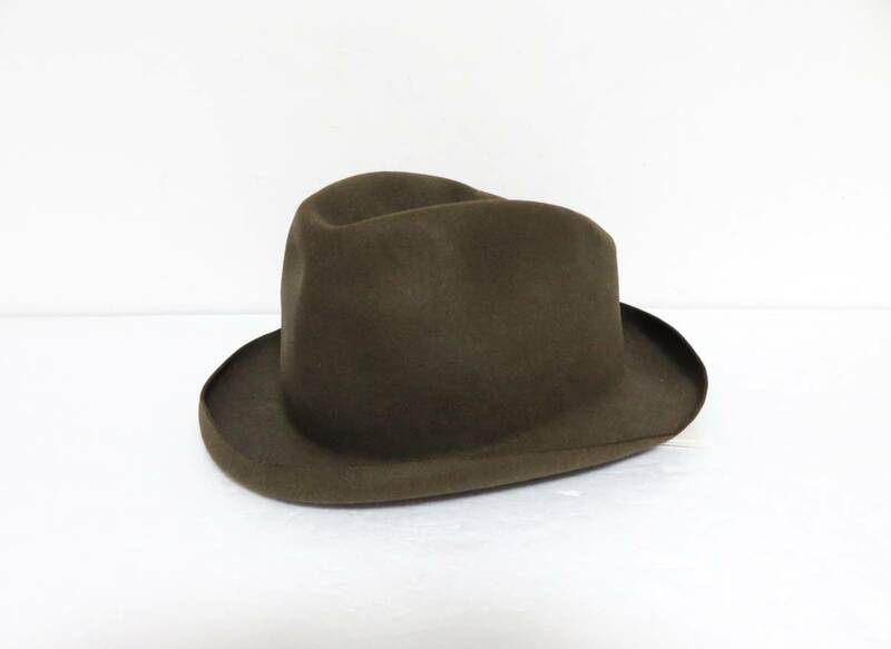 送料無料 定価10万 新品 HORISAKI DESIGN & HANDEL EASY BURNT BEAVER ハット M ブラウン スウェーデン製 ホリサキ ビーバー ウール 帽子 