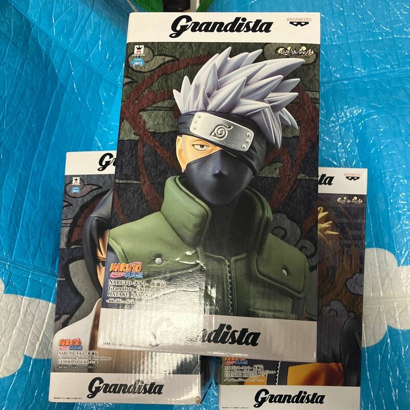 ナルト　grandista ナルト　サスケ　カカシ　3種セット　新品　未開封