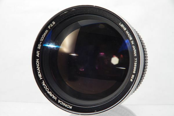 明るいレンズ ● KONICA VARIFOCAL HEXANON AR 35-100mm F2.8 ARマウント コニカ ミノルタ ヘキサノン レンズ遊び オールドレンズ #1082