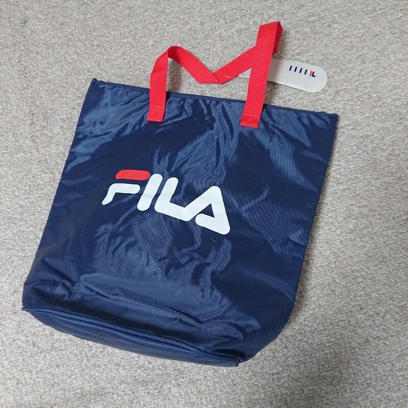 送料無料 未使用 FILA 保冷トートバッグ エコバッグ ショッピングバッグ トートバッグ 手提げ jk069