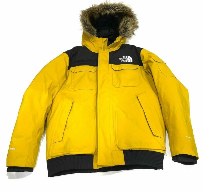 THE NORTH FACE ノースフェイス GOTHAM JACKET 3 ゴッサムジャケット3 NF0A33RG ダウンジャケット メンズ サイズL イエロー 送料無料