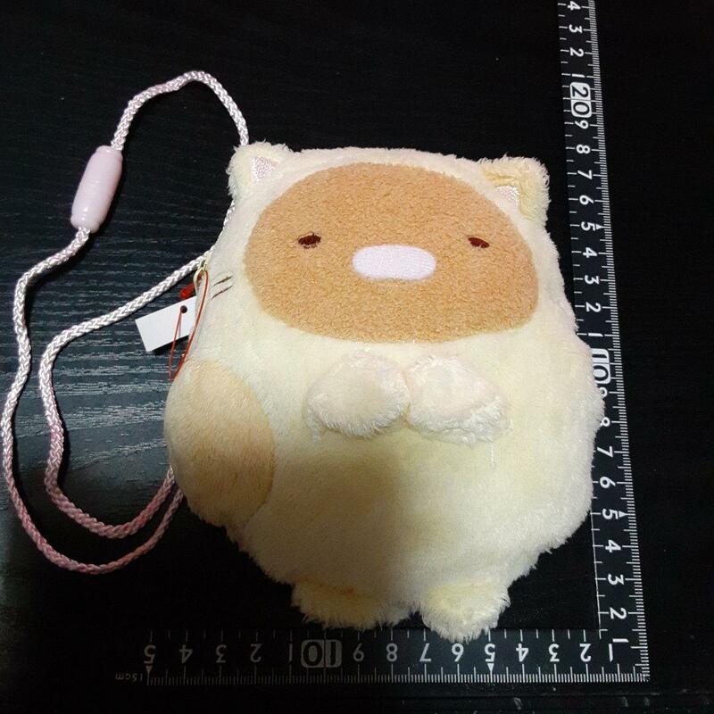 非売品☆すみっコぐらし☆ぬいぐるみ☆ショルダー☆ポーチ☆イエロー☆残1