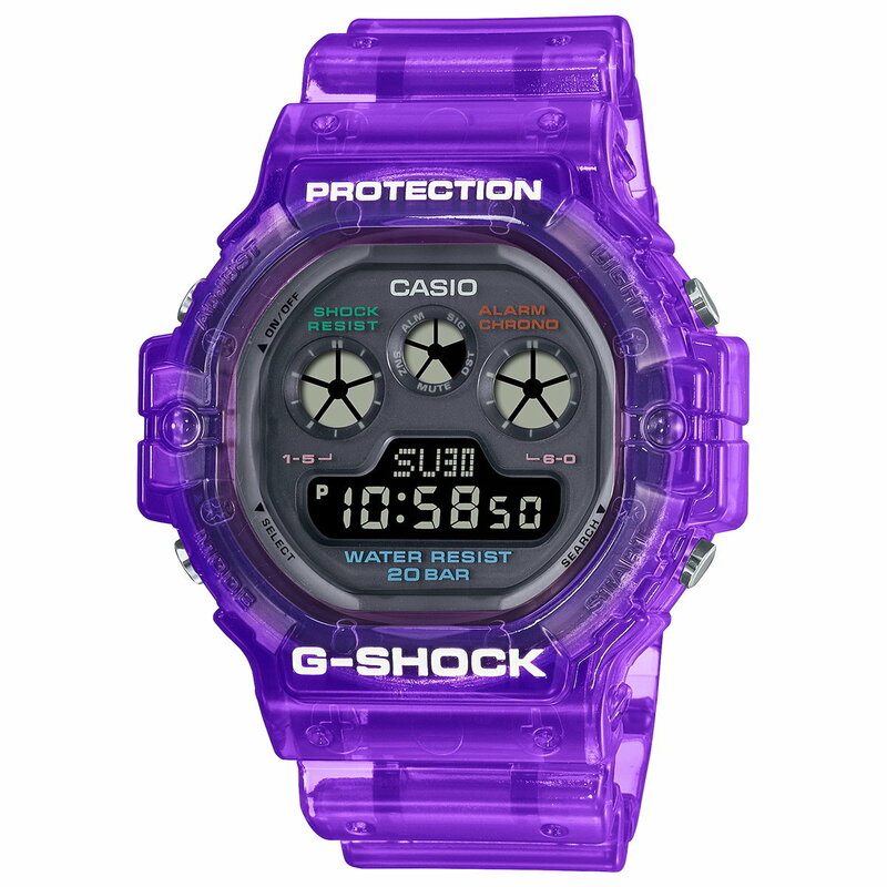 CASIO カシオ 腕時計 G-SHOCK　DW-5900JT-6JF　デジタル　角型 パープル　メンズ