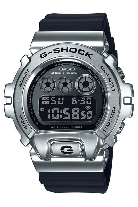 CASIO カシオ 腕時計 G-SHOCK　GM-6900-1JF　メタルベゼル 6900 SERIES
