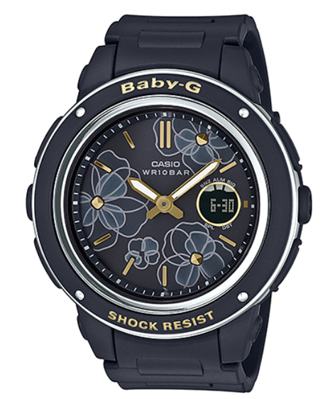 カシオ CASIO 腕時計 BABY-G BGA-150FL-1AJF　ラウンド アナログ　デジタル　