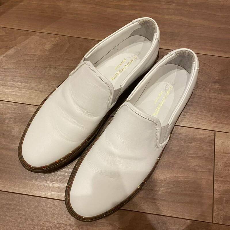 新品未使用 common projects スリッポン ホワイト 27.0㎝