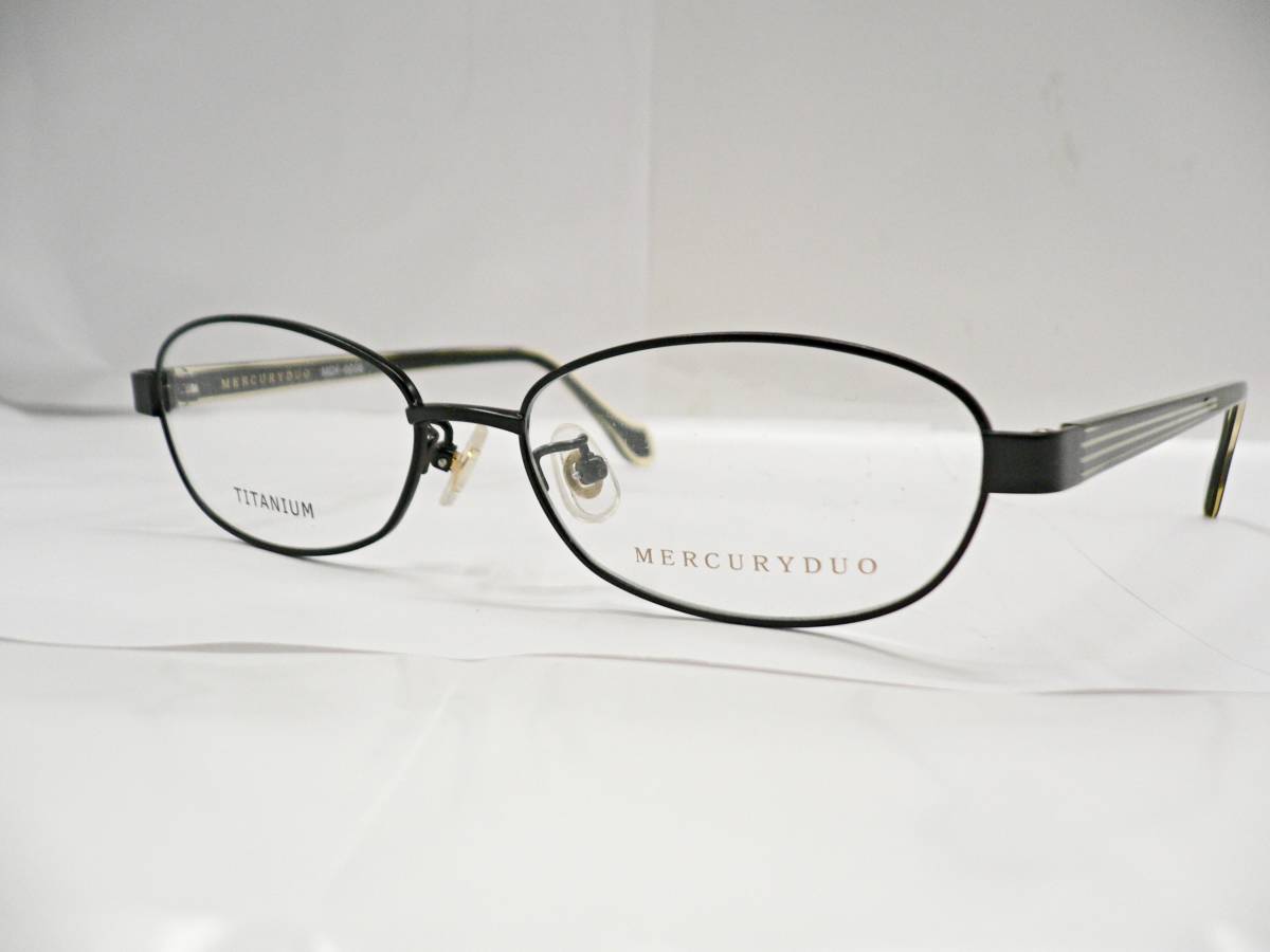 未使用新品　MERCURYDUO　マーキュリーデュオ　MDF-6006　52サイズ　ブラック・クリアイエロー　セルテンプル