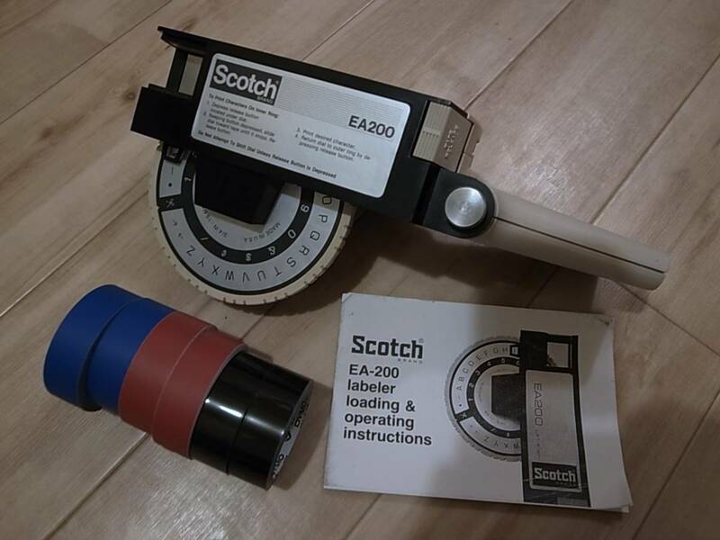 Scotch 3M EA-200 Labeler（ダイモ互換）