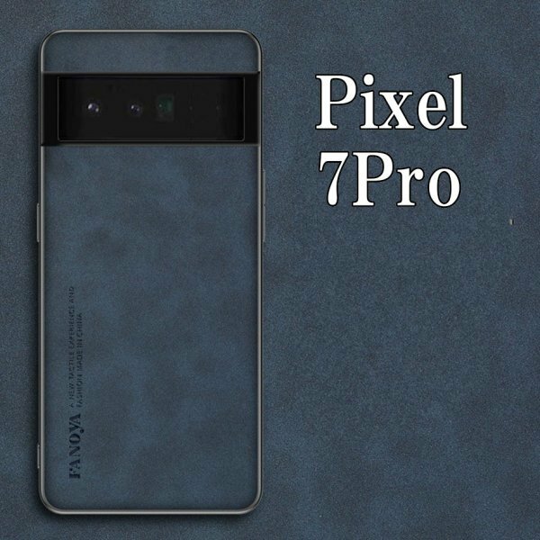 ピクセル Pixel 7Pro ケース ネイビー カバー おしゃれ 耐衝撃 TPU レザー 革 グーグル Google メンズ ome-r1-navy-7pro