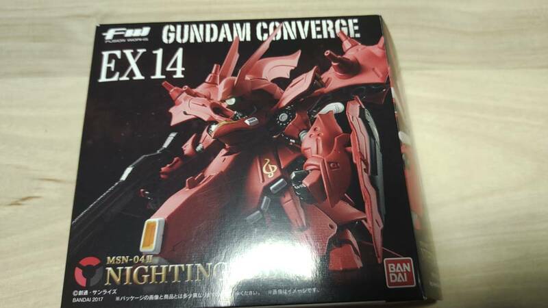 即決・他フィギュアと同梱OK ガンダム コンバージ　ナイチンゲール　 開封組み立て済み / GUNDAM　